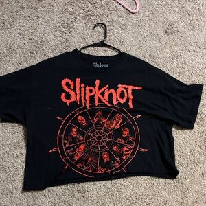 Slipknot Black Graphic T-Shirt